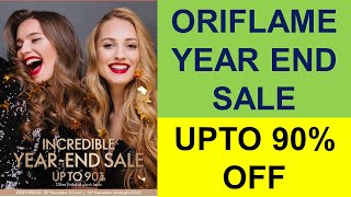 ORIFLAME DECEMBER 2022 INCREDIBLE YEAR END SALE UPTO 90 OFForiflame oriflameoffers oriflame2022 [upl. by Noruq]