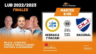 HEBRAICA Y MACABI VS NACIONAL EN VIVO  970 UNIVERSAL [upl. by Coraline]