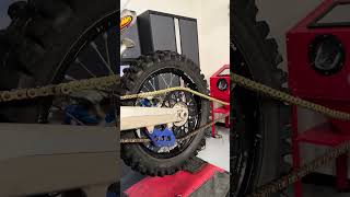 Easy Trick to Replace Your Dirt Bike Chain  Quick Tip shorts [upl. by Nohs404]