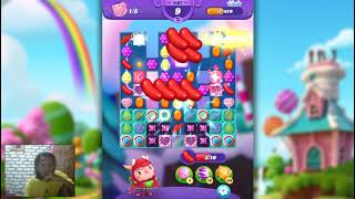 Candy Crush Friends Saga Level 1107  3 Stars  23 Moves Completed [upl. by Anabal]