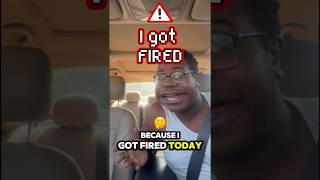 I Got Fired From ChickfilA Today 🤦🏾‍♂️ My Honest Reaction shorts chickfila unemployment [upl. by Dustie153]