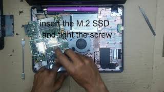 ASUS X507UF SSD UPGRADE TO M2 120GB HINDI [upl. by Ennaeirb]