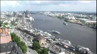 Webcam live aus dem Hafen Hamburg [upl. by Haukom]