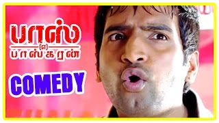 Boss Engira Baskaran Comedy Scenes  Tamil Movie  Arya Santhanam Nayanthara  Santhanam Comedy [upl. by Sandon]