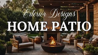 Outdoor Patio Decorations Ideas 2024 Beautiful Home Patio amp Exterior Designs [upl. by Glenine]