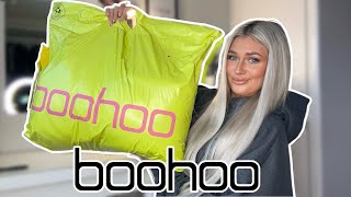 HUGE BOOHOO TRY ON HAUL [upl. by Odlopoel]