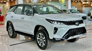 2024 Toyota Fortuner Legender 4x4  28L 4 Cylinder Exterior interior 7Seaters SUV White [upl. by Arikahs579]