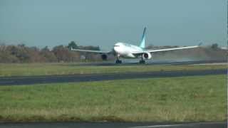 Take Off a330200 CORSAIR International FHBIL à Nantes Aéroport FULL HD [upl. by Vastah]