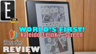 The WORLDS FIRST 7 inch EINK Color  iReader Color 7 Review [upl. by Aime]