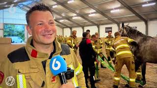 VOLUNTEERS DUTCH FIREFIGHTERS  Op de Nederlandse Televisie met diverse vertalingen [upl. by Nisotawulo]