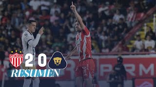 NECAXA 20 PUMAS J7  DESCARGA ELÉCTRICA sobre los Universitarios [upl. by Nylrebma]