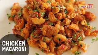 Chicken Macaroni Indian Style  LunchBox Recipe [upl. by Mercuri]