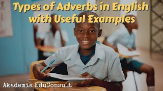 Types of Adverbs in English with Useful Examples [upl. by Bresee]