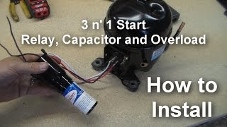 How to Install a Universal Relay 3 n 1 Starter on your Compressor [upl. by Jared]