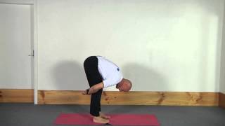 Standing Lower Back Stretch  Simple powerful and effective Do this now [upl. by Kennith]