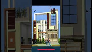 house shorts design frontelevation viralvideo real 3d howtocomplete1000subs youtubeshorts [upl. by Tterrag]