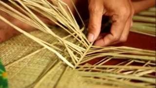 Ecofriendly Philippine mats Banig  a symbol of Filipino culture [upl. by Eetse338]