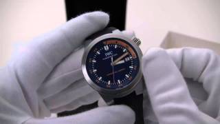 Whats in the box IWC Aquatimer 354806 [upl. by Terrell]