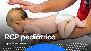 Cómo hacer RCP pediátrico  En Casa Salud [upl. by Errecart]