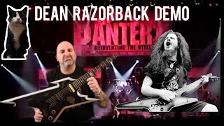 Dean Razorback Guitar Demo [upl. by Cochran]