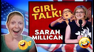 Female American Reacts to Sarah Millicans quotGirl Talkquot [upl. by Roland785]