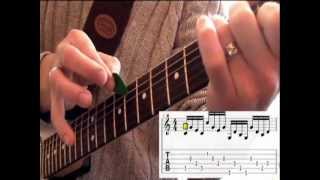 Cours de guitare  Simple Man Riff  Lynyrd Skynyrd [upl. by Atnima892]