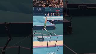 Kaylia Nemour qualifiée pour la finale des barres asymétriques aux JO de Paris 2024 [upl. by Fine540]