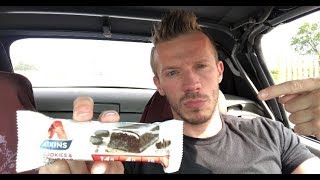 Honest Reviews Atkins Nutrition Protein Bar  Cookies amp Cream [upl. by Bourn397]