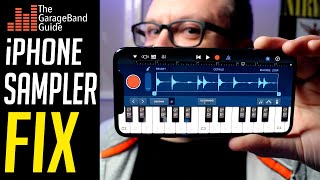 Samples in GarageBand iPhone [upl. by Enilorak149]
