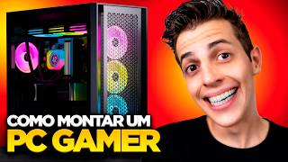 COMO MONTAR UM PC GAMER  Meu guia definitivo 2024 [upl. by Rasec]