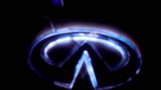 Illuminated infiniti emblem [upl. by Ideih]