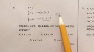 ösym sınavlarında çıkmış matematik soru çözümleri  basit eşitsizlikler test 13 [upl. by Nairdad304]