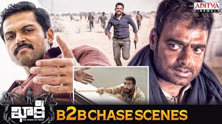 Khakee Latest Telugu Movie B2B Chase Scenes  Karthi  Rakul Preet Singh  Aditya Cinemalu [upl. by Atteve]