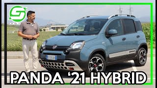 Fiat PANDA HYBRID 2021  Prova consumi e opinioni sulla citycar mild hybrid  Test Drive [upl. by Roter]