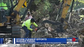 Bossier Parish residents urged to report storm damage [upl. by Cristiano]