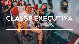 COMO É VIAJAR DE EXECUTIVA NA LATAM  Rodrigo e Beta [upl. by Rance247]