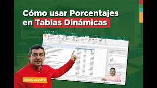 Cómo usar Porcentajes en Tablas Dinámicas [upl. by Glaser]