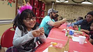 Ginger Bread house building here in Navajo LandUSA [upl. by Eslehc]