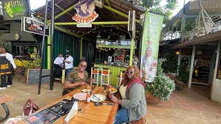 I Tried Jamaican Food For The First Time In Kenya Unbelievable ReactionsJosephine Caribbean BBQ [upl. by Ycram599]