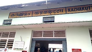 Kazhakoottam railway station  kazhakuttam railway station phone number train timings [upl. by Docia375]