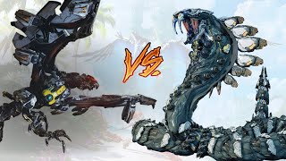 Stormbird VS Slitherfang  Horizon Forbidden West [upl. by Lyrehs829]