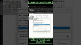 Exceldynamischer Kalender exceltips exceltricks [upl. by Uni]