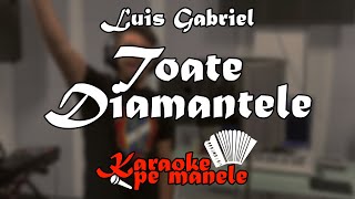 Luis Gabriel  Toate Diamantele KARAOKE [upl. by Campball]