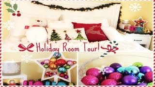 Nikis Holiday Room Tour  Easy ways to decorate for the holidays [upl. by Rima]