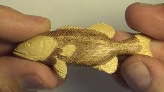 How to Carve a Fish Pendant from Wood [upl. by Violeta]