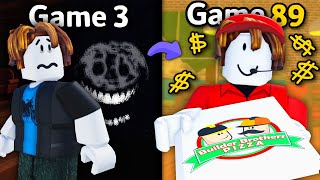 I Played 100 Roblox Games [upl. by Hako310]