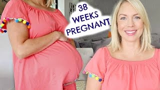 38 WEEKS PREGNANT  PREGNANCY UPDATE [upl. by Ardisj663]