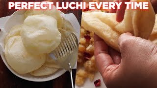 4 Ingredients Soft Luchi Recipe Anyone Can Make [upl. by Whitver]