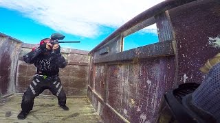 Intense Paintball Match [upl. by Shepp]