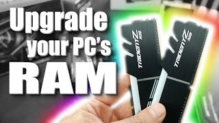 A Beginners Guide Upgrading Your PCs RAM [upl. by Panter]